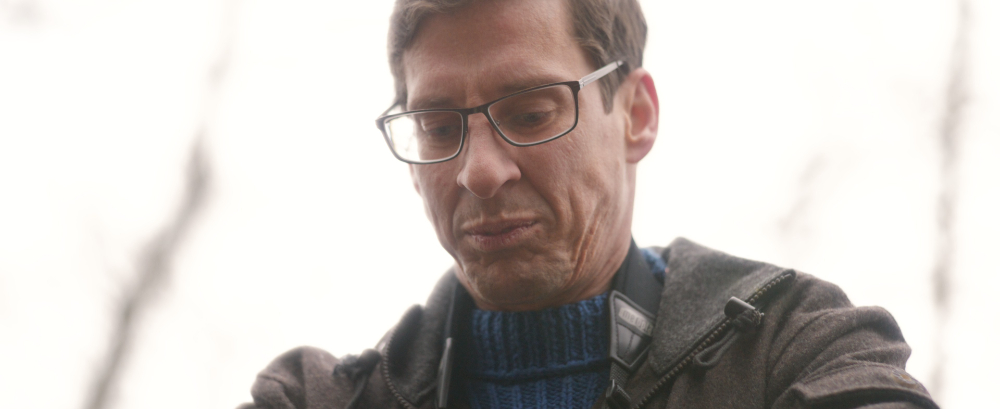 Man with glasses in Kedrion Factor X German case study film